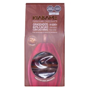 Grageas de castañas 60 % cacao