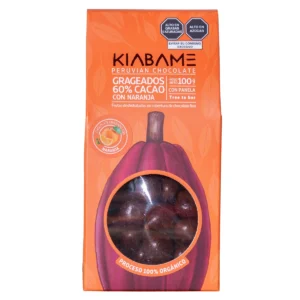Grageas de naranja 60 % cacao